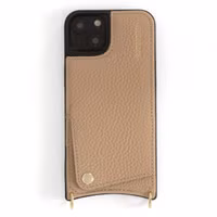 Dutchies Backcover met pashouder Apple iPhone 16 Pro - Beige