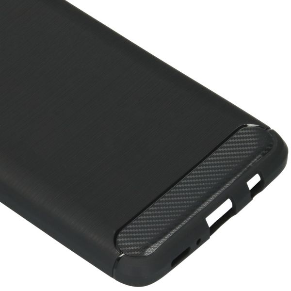 Brushed Backcover Samsung Galaxy M51 - Zwart