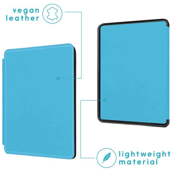 imoshion Slim Hard Case Bookcase Amazon Kindle (2024) / Amazon Kindle (2022) 11th gen - Lichtblauw