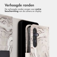 imoshion Design Bookcase Samsung Galaxy A55 - Sandy Marble