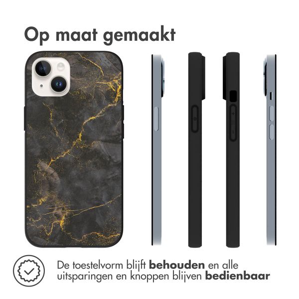 imoshion Design hoesje iPhone 14 - Black Marble