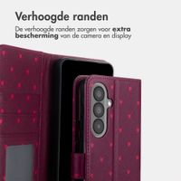 imoshion Design Bookcase Samsung Galaxy A37 (5G) - Crush Check Coral Dust
