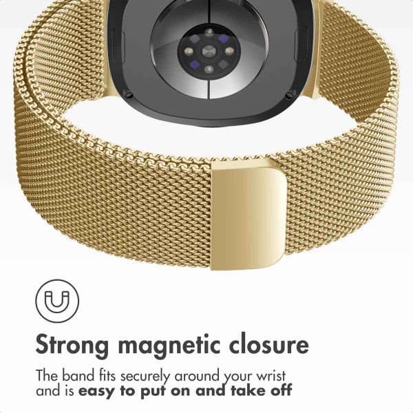 imoshion Milanese magnetic band Samsung Galaxy Watch 9 (40/44mm) / Watch 8 (40/44mm) / Classic (46mm) - Gold