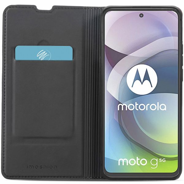 imoshion Slim Folio Bookcase Motorola Moto G 5G - Donkerblauw