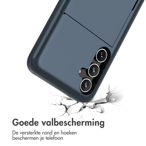 imoshion Backcover met pasjeshouder Samsung Galaxy S23 FE - Donkerblauw