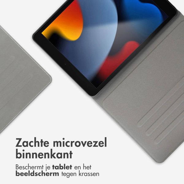 Accezz Classic Tablet Case Apple iPad 9 (2021) 10.2 inch / iPad 8 (2020) 10.2 inch / iPad 7 (2019) 10.2 inch - Bruin