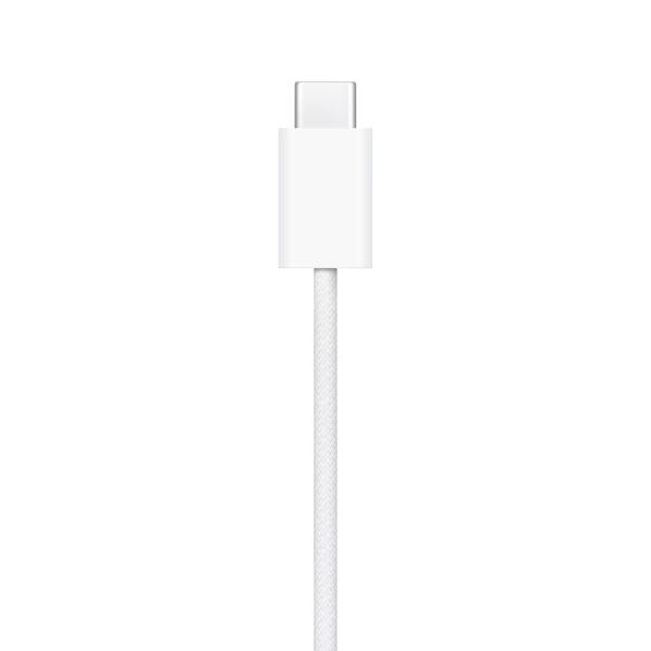 Apple Clearcase voor de Apple iPhone 16 Pro + Apple MagSafe Draadloze Oplader 25W - 1 meter