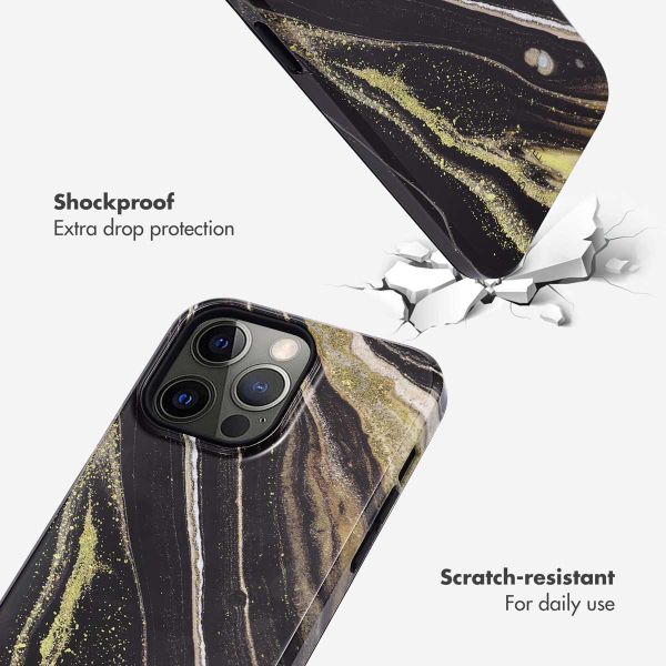 Selencia Vivid Back Cover Apple iPhone 14 Pro Max - Chic Marble