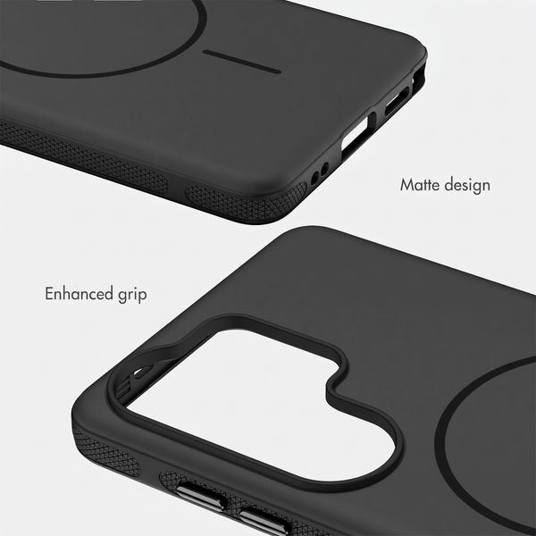 imoshion Colour Back Cover with Thin MagSafe Ring Samsung Galaxy S26 Ultra - Black