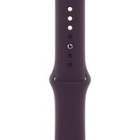 Apple Sport Band Apple Watch Series 1 t/m 9 / SE (38/40/41 mm) | Series 10 / 11 (42 mm) - Maat S/M - Elderberry