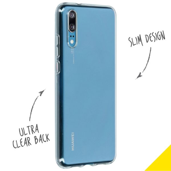 Accezz Clear Backcover Huawei P20 - Transparant