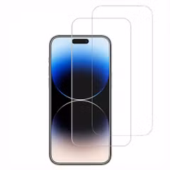 Accezz Gehard Glas Screenprotector 2-pack Apple iPhone 15 / 15 Pro / 16