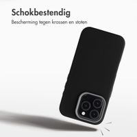 Accezz Mesh Backcover met MagSafe Apple iPhone 15 Pro - Zwart