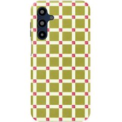 Selencia Vivid Backcover Samsung Galaxy A16 - Check This Olive