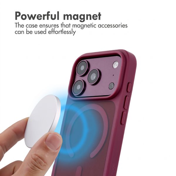 imoshion Colour Guard Case with MagSafe Apple iPhone 18 Pro / 17 Pro - Purple