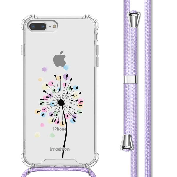 imoshion Design hoesje met koord Apple iPhone 8 Plus / 7 Plus - Sandstone Dandelion