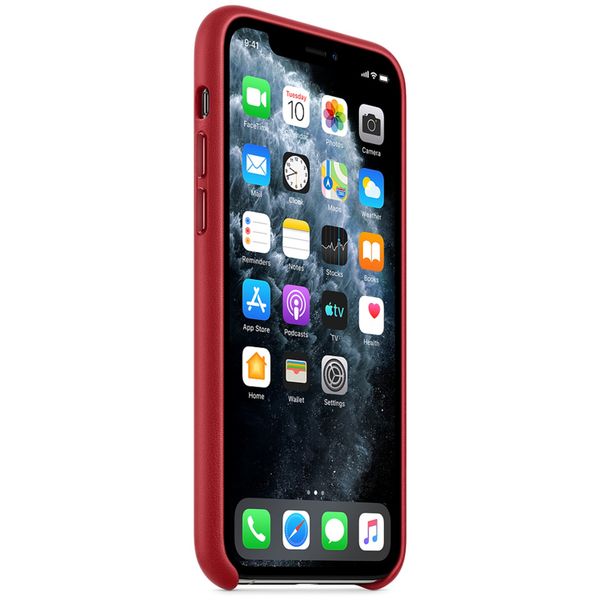 Apple Leather Backcover Apple iPhone 11 Pro - Red