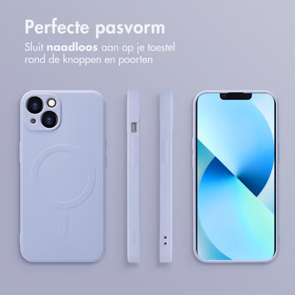 imoshion Color Backcover met MagSafe Apple iPhone 13 - Lila