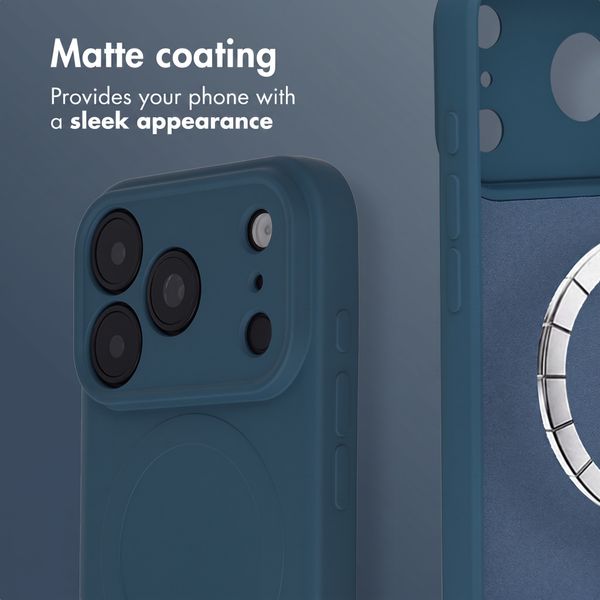 imoshion Colour Back Cover with MagSafe Apple iPhone 18 Pro Max / 17 Pro Max - Dark Blue