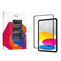 Accezz Glass Screen Protector + Applicator Apple iPad 11 (2025) 11 inch A16 / iPad 10 (2022) 10.9 inch