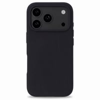Accezz Liquid Silicone Backcover met MagSafe Apple iPhone 18 Pro / 17 Pro - Zwart