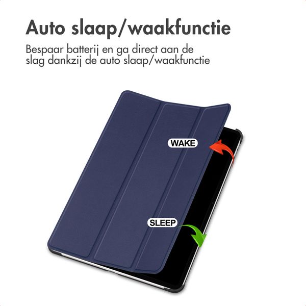imoshion Trifold Bookcase OnePlus Pad 4 - Donkerblauw