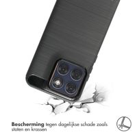 imoshion Brushed Backcover Motorola Edge 70 Fusion - Zwart