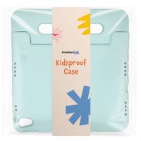 imoshion Kids-Proof Back Cover with Handle Apple iPad 9 (2021) 10.2 inch / iPad 8 (2020) 10.2 inch / iPad 7 (2019) 10.2 inch - Soft Blue
