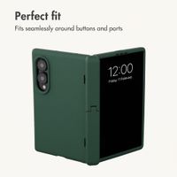 imoshion Colour Back Cover with Stand Samsung Galaxy Z Fold 8 - Dark Green