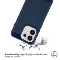 imoshion Brushed Backcover Oppo Reno 16 / 16 Pro - Donkerblauw