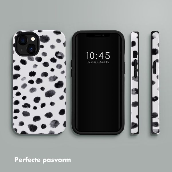 Selencia Vivid Tough Backcover iPhone 13 - Trendy Leopard