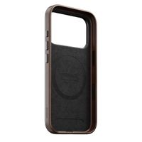 Nomad Traditional Horween Leather Backcover met MagSafe Apple iPhone 17 Pro - Rustic Brown