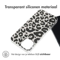 imoshion Design hoesje iPhone 14 - Leopard Transparent