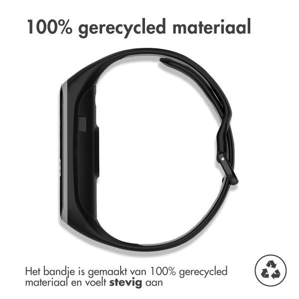 imoshion Siliconen sport bandje Samsung Galaxy Fit 2 - Zwart / Grijs