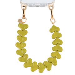 Selencia Lova Hartjes Polskoord - Olive Dust