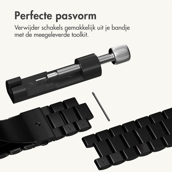 imoshion Stalen bandje  - Universeel 20 mm aansluiting - Zwart