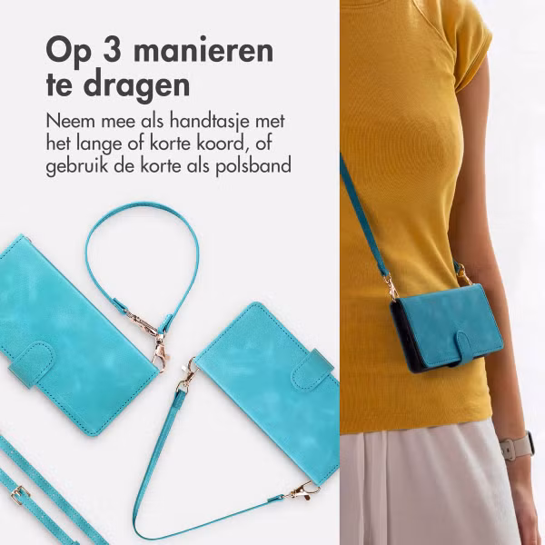 imoshion Bookcase met koord Samsung Galaxy A16 - Turquoise