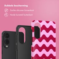 Selencia Vivid Backcover Samsung Galaxy S25 Edge - Wave Vibes Lipstick