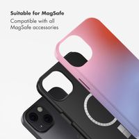 Selencia Vivid Back Cover with MagSafe Apple iPhone 13 - Gradient Soft Blush