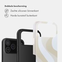 Selencia Vivid Backcover Apple iPhone 18 Pro - Desert Waves Beige