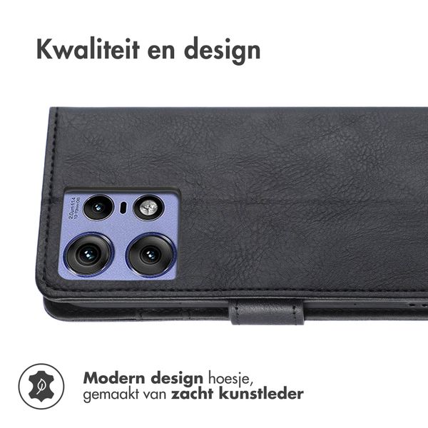 imoshion Luxe Bookcase Motorola Edge 50 Pro - Zwart