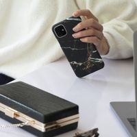 Selencia Maya Fashion Backcover Samsung Galaxy S21 - Marble Black