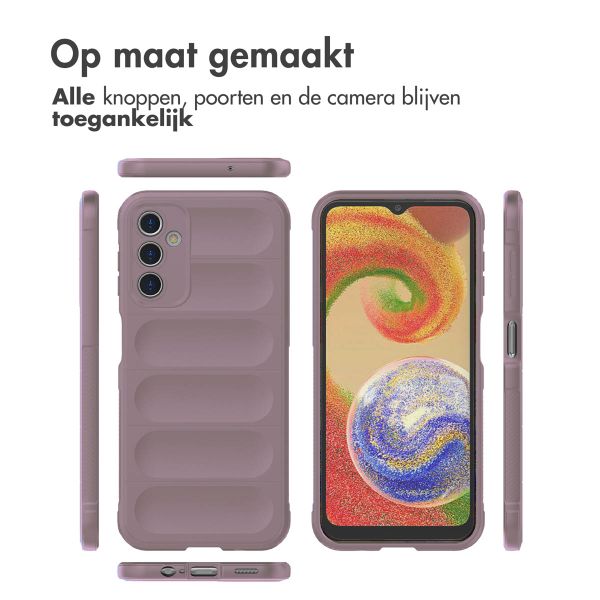 imoshion EasyGrip Backcover Samsung Galaxy A14 (5G/4G) - Paars