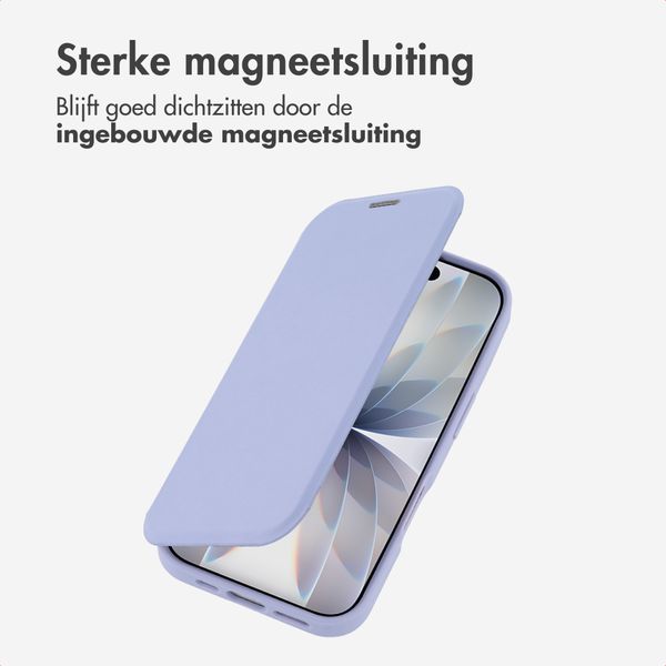 imoshion Transparante Bookcase met MagSafe Apple iPhone 17 - Lila