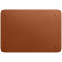 Apple Leather sleeve 16 inch - Saddle Brown