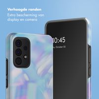 Selencia Vivid Backcover Samsung Galaxy A53 - Holographic Blue Dream