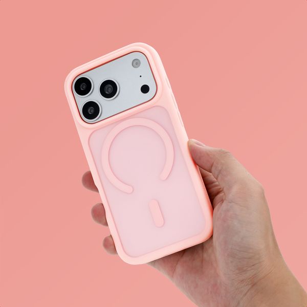 imoshion Color Guard Backcover met MagSafe Apple iPhone 18 Pro Max / 17 Pro Max - Lichtroze