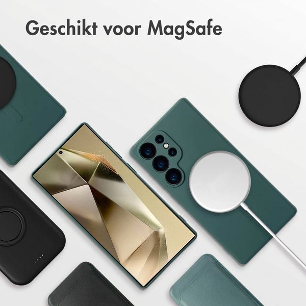 imoshion Color Backcover met MagSafe Samsung Galaxy S25 Ultra - Donkergroen