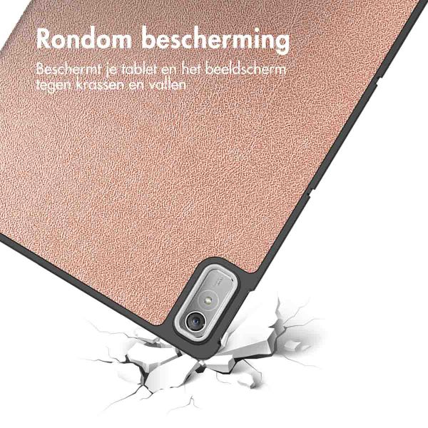 imoshion Trifold Bookcase Lenovo Tab P11 (2nd gen) - Rosé Goud