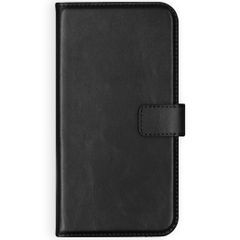 Selencia Echt Leren Bookcase iPhone 11 Pro Max - Zwart